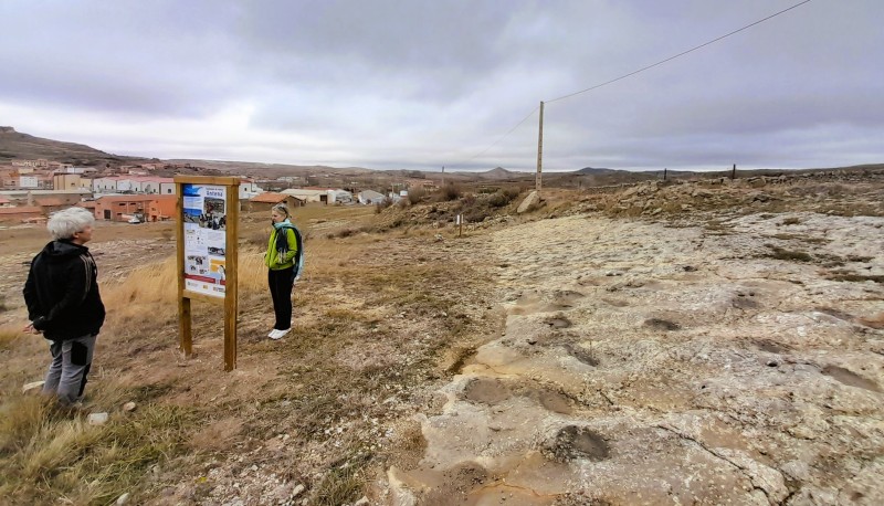 La Fundación Dinópolis sigue incrementando los atractivos científicos y turísticos en “La Carretera de las Huellas de Dinosaurio” de Teruel