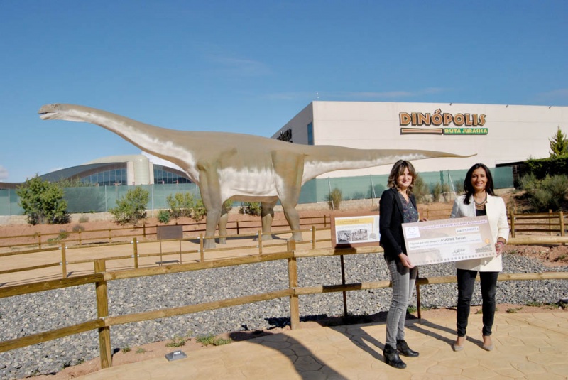 Dinópolis colabora con 13.299 euros en el proyecto ‘Trapecio’ de ASAPME Teruel