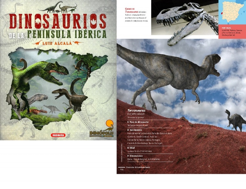Dinosaurios para celebrar el Día del Libro.