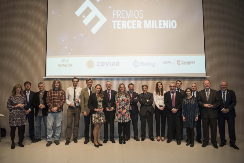 La Fundación Dinópolis recibe el premio de Divulgación en la categoría de Ciencia y Sociedad de los ‘Premios Tercer Milenio’.