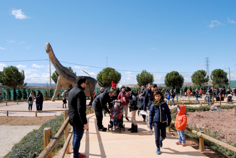 Territorio Dinópolis atrae a 16.032 personas durante esta Semana Santa.