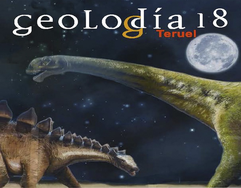 Huellas de dinosaurio a la luz de la luna Geolodía 18