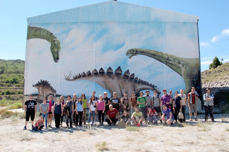 Alumnos de diferentes comunidades autónomas participan en la XVII edición del curso sobre Paleontología y Desarrollo de la Universidad de Verano de Teruel.