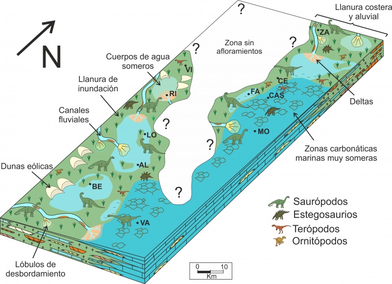La Fundación Dinópolis participa en el mayor estudio sobre el contexto geológico del ‘mundo Jurásico’ español.