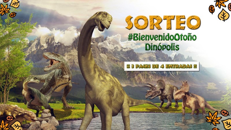 Sorteo #BienvenidoOtoñoDinópolis