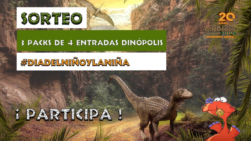 Sorteo #DíaDelNiñoDinópolis 2021