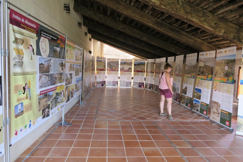 Del 17 al 23 de agosto La exposición itinerante “Los yacimientos paleontológicos BIC de la provincia de Teruel” ‘viaja’ al municipio turolense de Miravete de la Sierra.