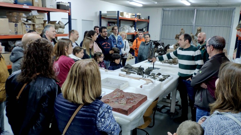 650 personas descubren ciencia en las entrañas de la Fundación Dinópolis