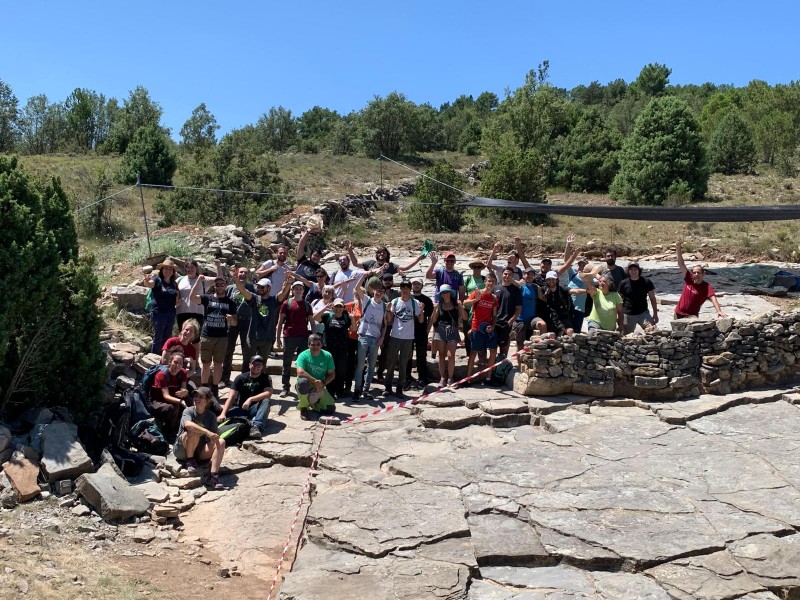 Clausura 22 edición Curso Paleontología y Desarrollo Universidad de Verano de Teruel y Fundación Dinópolis
