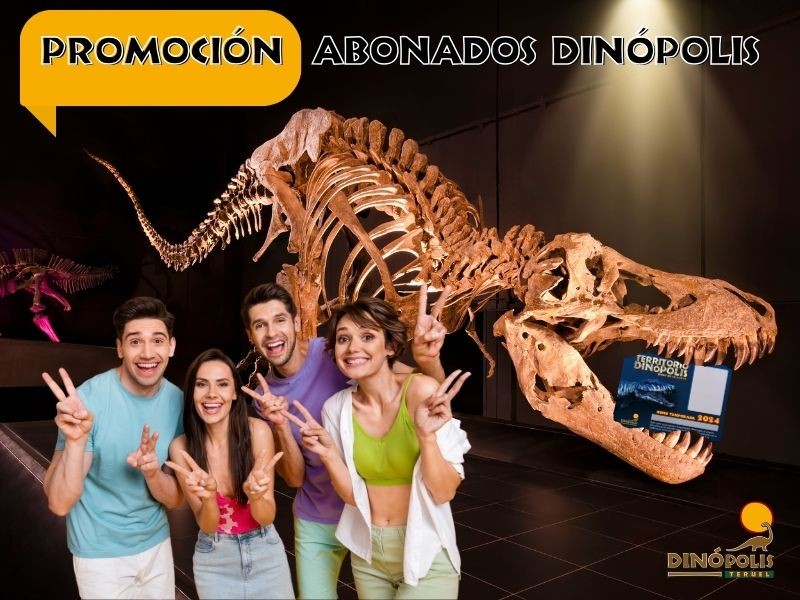 ¡¡Ser abonado de temporada de Dinópolis tiene muchas ventajas!! 