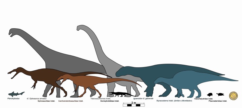 Teruel hace 127 millones de años: tierra de dinosaurios, tiburones y otros vertebrados del Cretácico