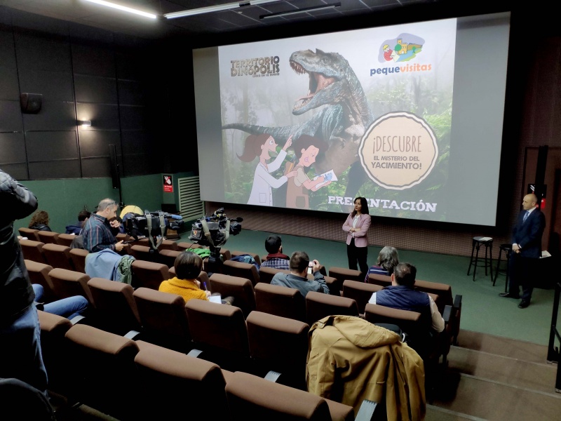 Dinópolis propone un divertido reto paleontológico a los más pequeños gracias a ‘Pequevisitas’.