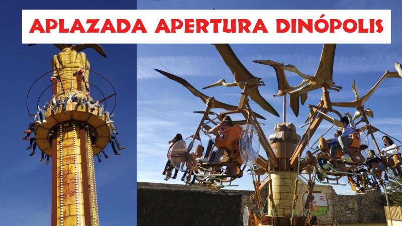 Dinópolis aplaza la apertura de su nueva temporada, prevista para este sábado 14 de marzo.