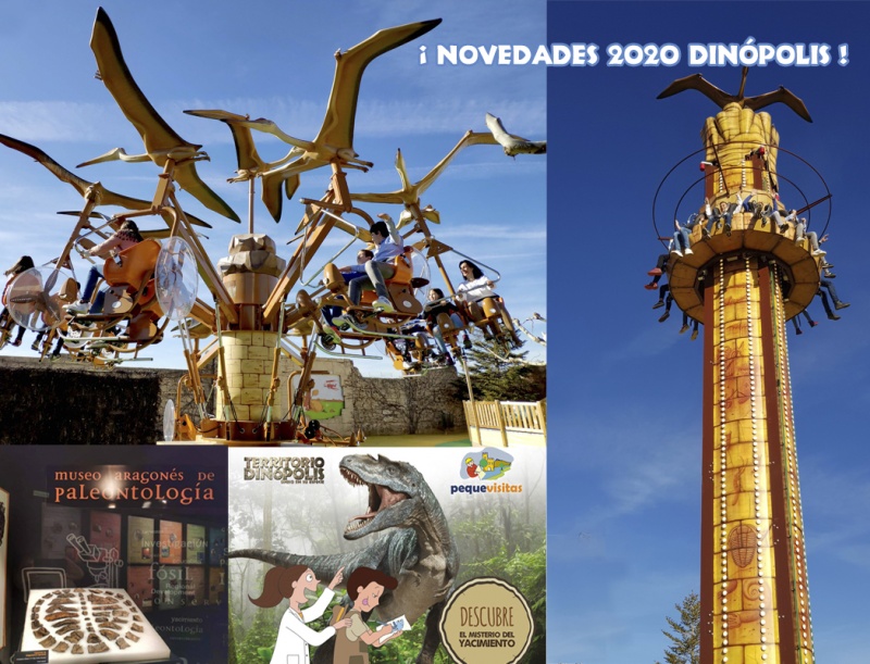 Dinópolis estrenará sus dos nuevas atracciones junto a los afortunados ganadores de un sorteo celebrado entre sus seguidores en redes sociales.
