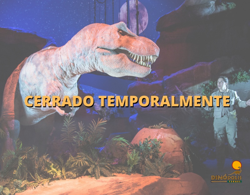 Dinópolis permanecerá cerrado al público hasta nuevo aviso con motivo del cierre perimetral de la ciudad de Teruel.