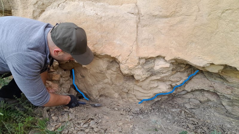 Nuevas huellas de dinosaurios en Allepuz, Cedrillas y Jorcas (Teruel)
