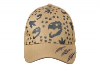 Gorra cráneo desgarro #9e7e67
